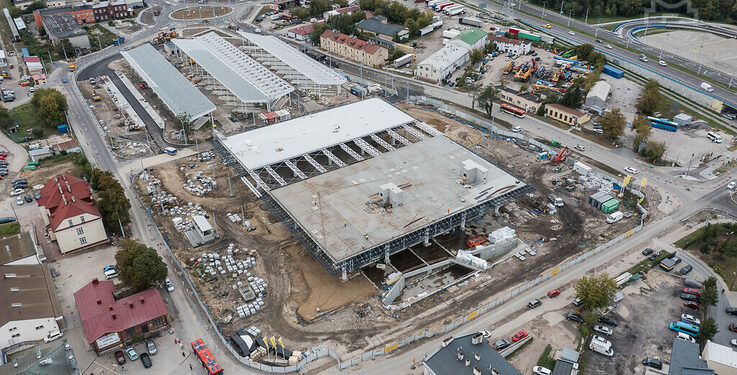 Lubelski Dworzec Metropolitalny na finiszu